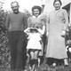 Andre, Jean DONS de LAMBERT et Elisabeth LAROUSSINIE 
(ses parents) et sa fille Colette PERSON