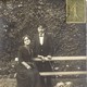 carte postale envoye par l'instituteur de Ren PERSON en 1918 
(recto)